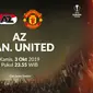 Liga Europa - AZ Vs Manchester United (Bola.com/Adreanus Titus)