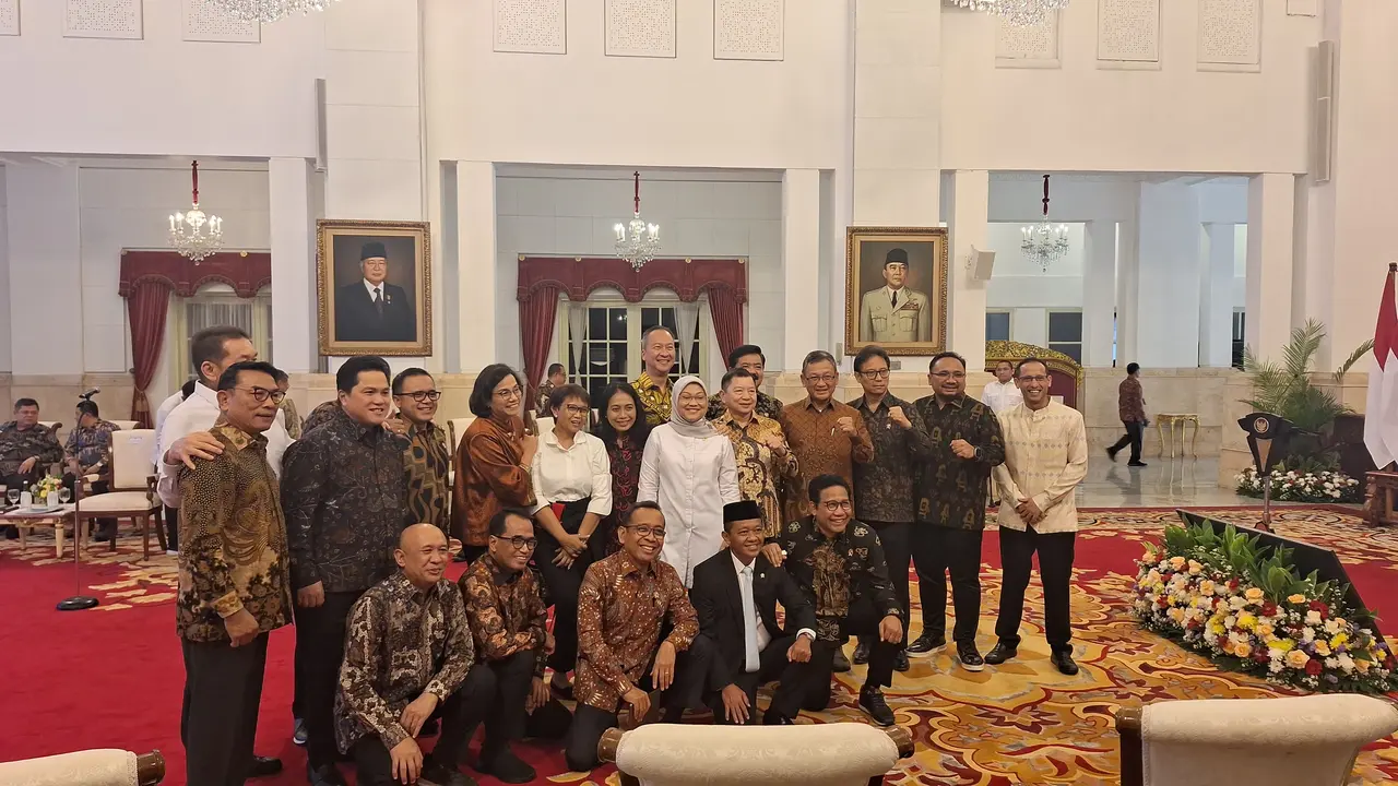 Presiden Jokowi Gelar Sidang Kabinet Paripurna di Istana Negara