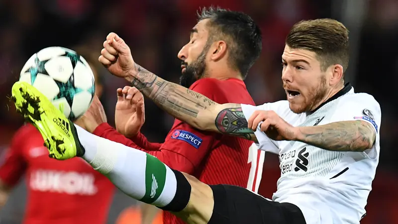 FOTO: Liverpool Tertahan di Kandang Spartak Moskow