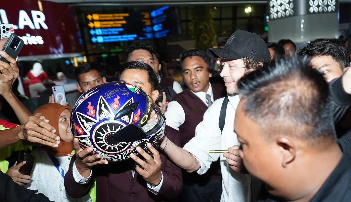 Sebelum gelaran MotoGP pada akhir pekan di Sirkuit Mandalika, Nusa Tenggara Barat, The Doctor dijadwalkan mengikuti sejumlah acara pada Selasa (30/9/2025). (Foto: Istimewa)