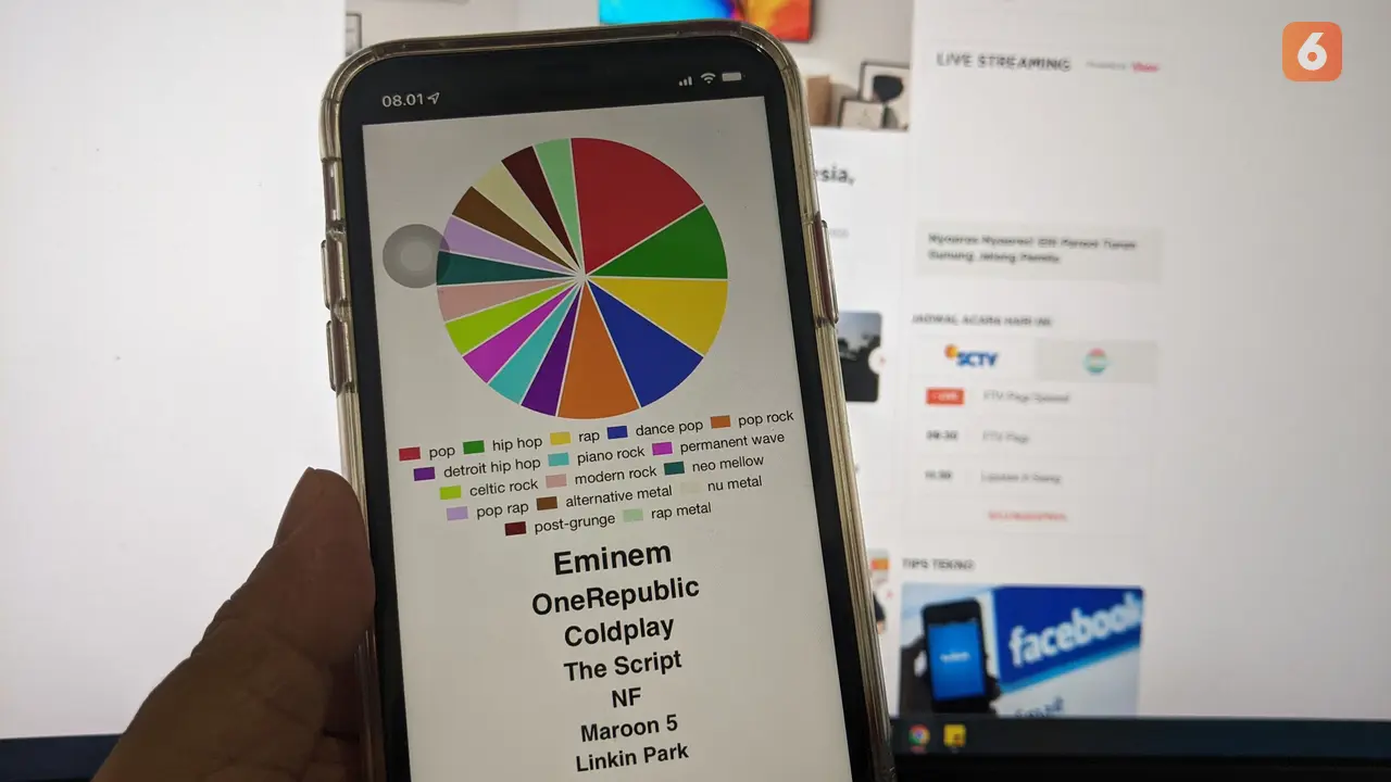 Spotify Pie