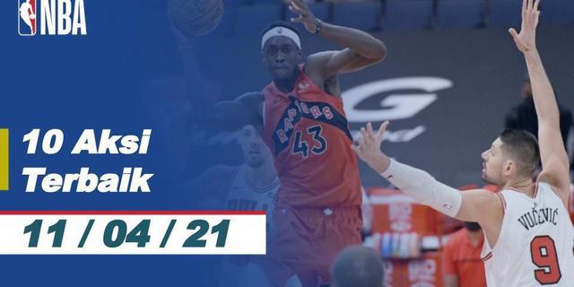 VIDEO: 10 Aksi Terbaik NBA 11 April 2021, Melihat Lay Up Manis Bintang Golden State Warriors, Stephen Curry