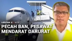 Pecah Ban, Pesawat Mendarat Darurat