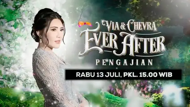 Indosiar Akan Siarkan Rangkaian Pernikahan Via Vallen dan Chevra Yolandi Selama 5 Hari Nonstop. (instagram.com/indosiar)