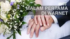 Jika biasanya beberapa pasangan pengantin menghabiskan malam pertama yang romantis. Namun, hal itu tak berlaku bagi pasangan unik ini.