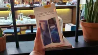 Tampak boks penjualan Realme X2 Pro. (Liputan6.com/ Agustin Setyo W)