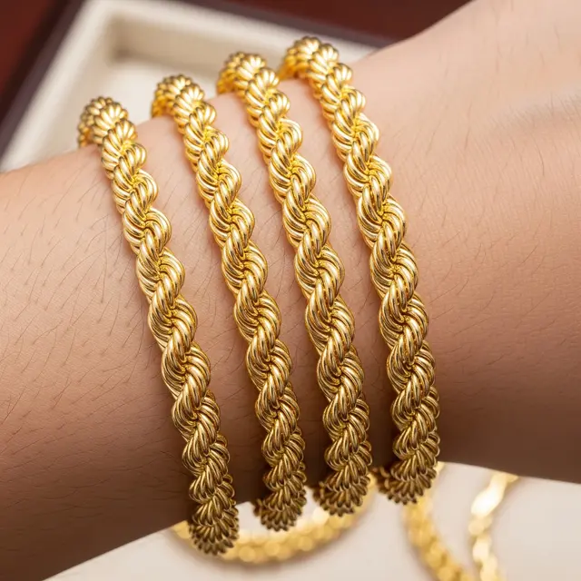 Model Gelang Emas Keroncong Terbaru