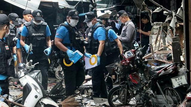 Bom Motor Meledak di Pasar Thailand, 3 Orang Tewas