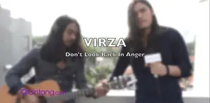 Eksklusif, Virzha: Don't Look Back In Anger (Oasis Cover)
