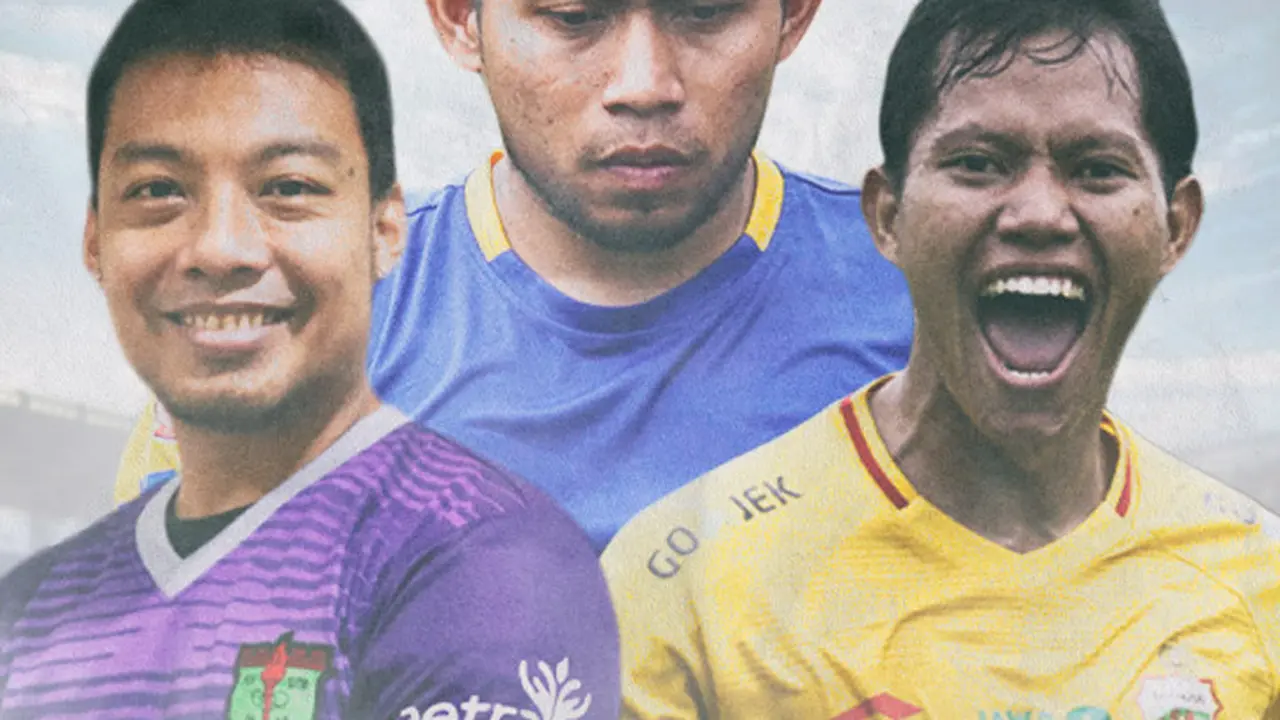 Ilustrasi Pemain Hamka Hamzah, Adam Alis Setyano, Andik Vermansah