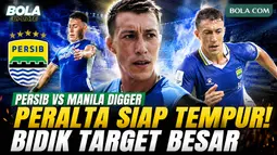 Mariano Peralta Siap Tempur Lawan Manila Digger, Persib Bandung Bidik Target Besar