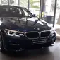 BMW Seri 5 Touring mendapat tambahan aksesoris agar terlihat lebih maskulin. (Yurike?Liputan6.com)