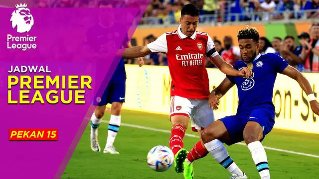 MOTION GRAFIS: Jadwal Liga Inggris Pekan 15, Big Match Dua Klub Asal London Chelsea Vs Arsenal