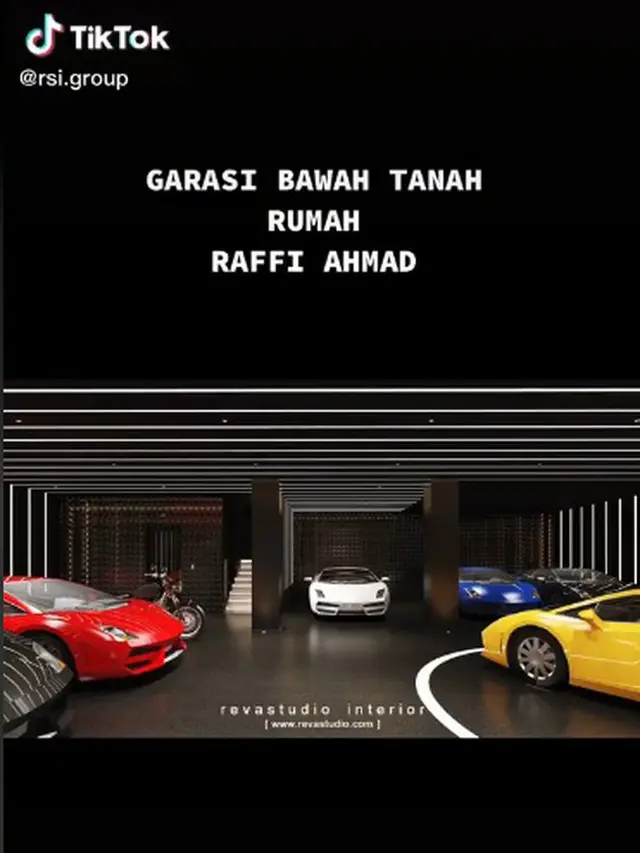 Ditaksir Rp 10 Miliar, Ini 6 Potret Desain Garasi Raffi Ahmad yang Mirip Iron Man