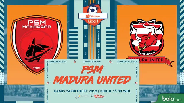 PSM Makassar Vs Madura United