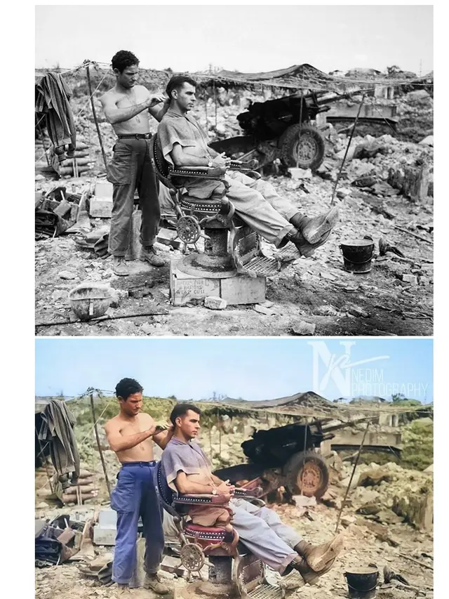 Pria Ini Ubah Foto Lawas Hitam Putih Jadi Berwarna , 7 Hasilnya Curi Perhatian