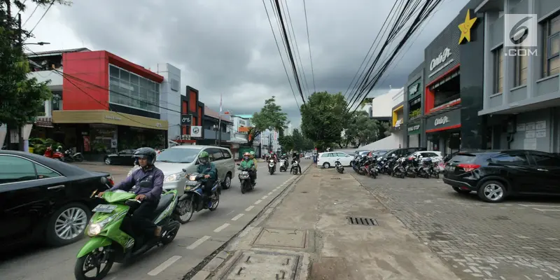 Pemprov DKI akan Tata Trotoar Kemang Seperti di Sudirman-Thamrin