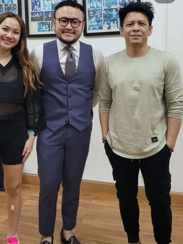 Ariel NOAH dan Bunga Citra Lestari fitting baju bareng
