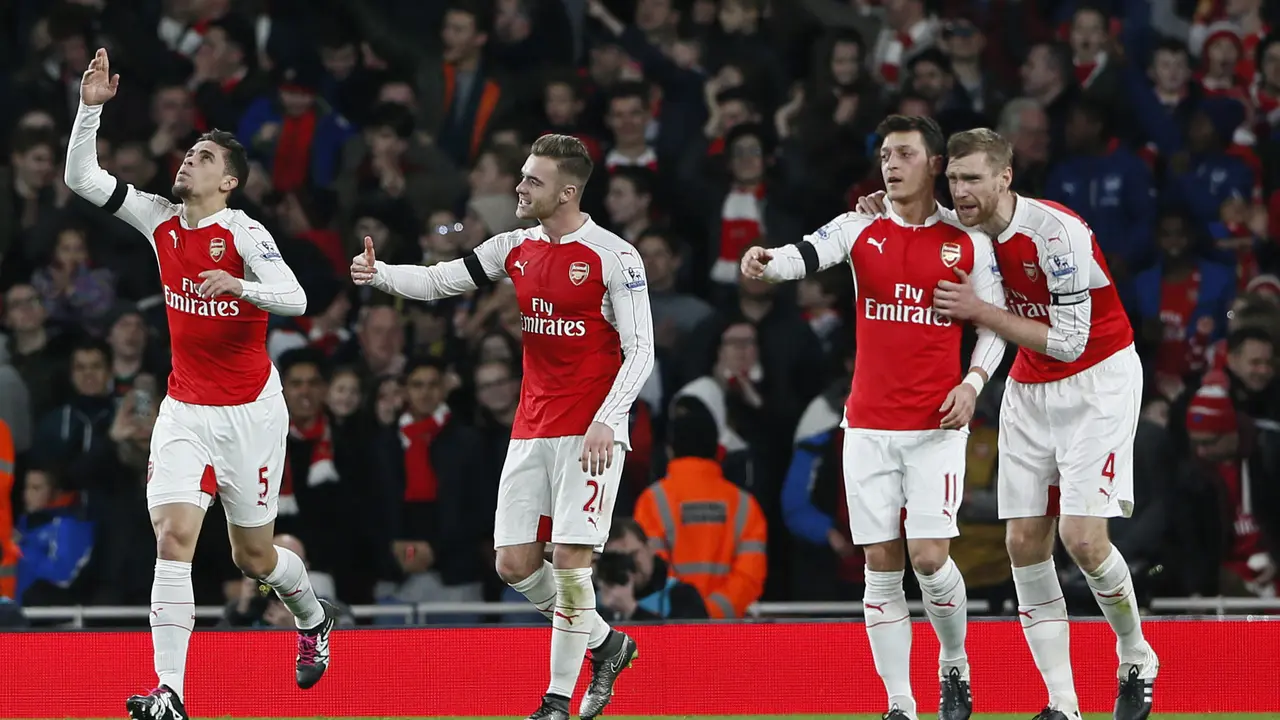 Arsenal Vs Bournemouth (Liputan6.com)