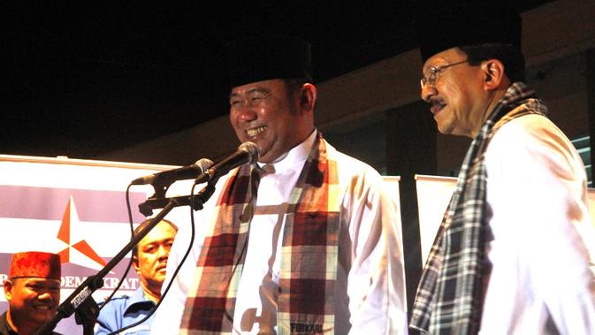 Fauzi Bowo dan Nachrowi Ramli. (Demokrat.or.id)