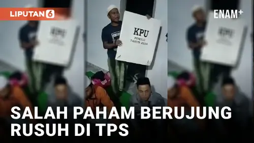 VIDEO: Salah Paham, TPS di Sampang Rusuh