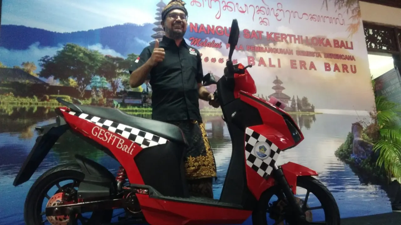 motor gesits diproduksi massal di bali