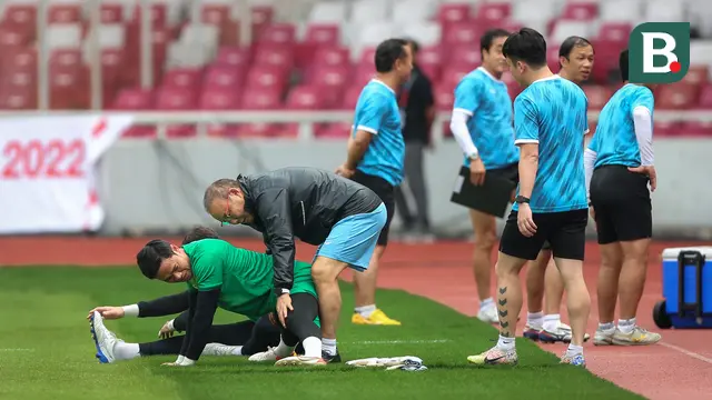 Foto: Ragam Polah dan Ekspresi Unik Park Hang-seo saat Latihan Resmi Jelang Semifinal Piala AFF 2022 Antara Timnas Indonesia Vs Vietnam