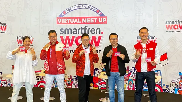 Smartfren WOW Virtual Concert Angkat Tema Indonesia Gue Keren