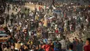 Warga Palestina terus menjadi korban dalam proses distribusi bantuan yang dikelola Yayasan Kemanusiaan Gaza (GHF) yang kontroversial di Jalur Gaza. (Eyad BABA/AFP)
