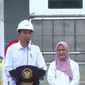 Presiden Joko Widodo (Jokowi) meresmikan Jalan Tol Bengkulu-Taba Penanjung pada Kamis, 20 Juli 2023. Dalam peresmian ini Jokowi didampingi oleh Menteri BUMN Erick Thohir dan Menteri PUPR Basuki Hadimuljono. (Dok Setpres)