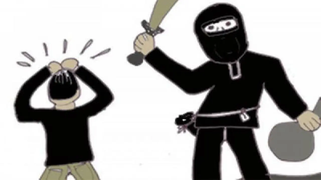 Ilustrasi penganiayaan perampok di Banyuwangi (Istimewa)