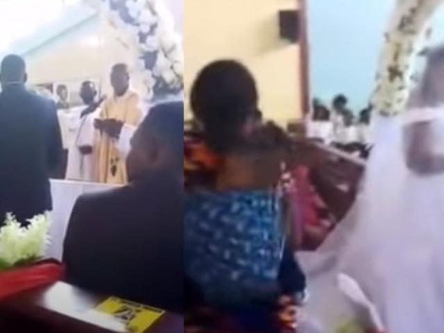 Viral Wanita Gendong Anak Labrak Pernikahan Diam Diam Suaminya Hot Liputan6 Com