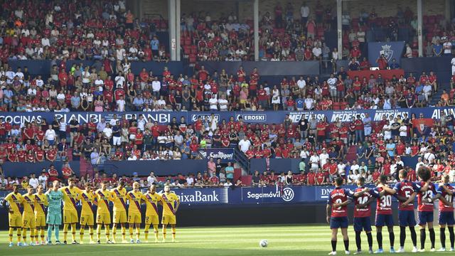 FOTO: Barcelona Tertahan saat Tandang ke Markas Osasuna