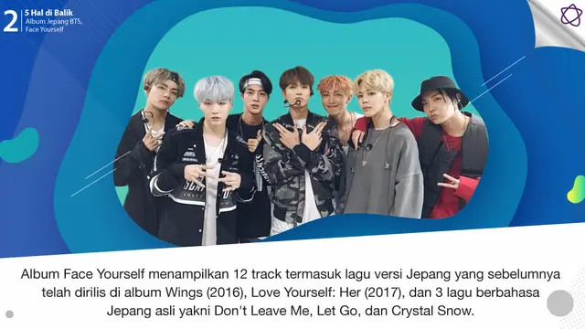 [Bintang] 5 Hal di Balik Album Jepang BTS, Face Yourself