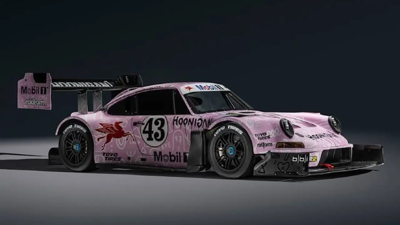 Porsche Pink ini bakal jadi mobil balap Ken Block untuk Kejuaraan Pikes Peak 2022