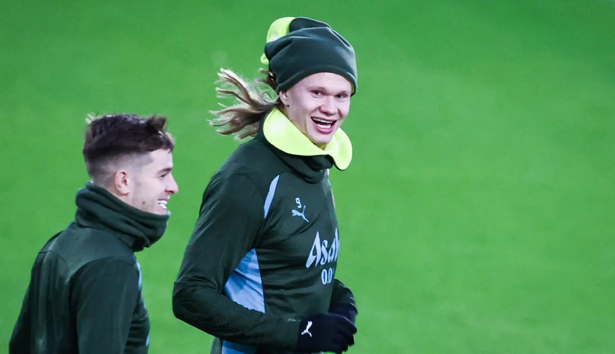 Saat ini Manchester City menduduki posisi 10 klasemen sementara Liga Champions dengan tujuh poin hasil dari dua kali menang, satu kali imbang, dan satu kali kalah. (AFP/Darren Staples)