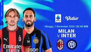Derby della Madonnina di Serie A 2026/27: Milan Tantang Inter yang Belum Terkalahkan di Vidio
