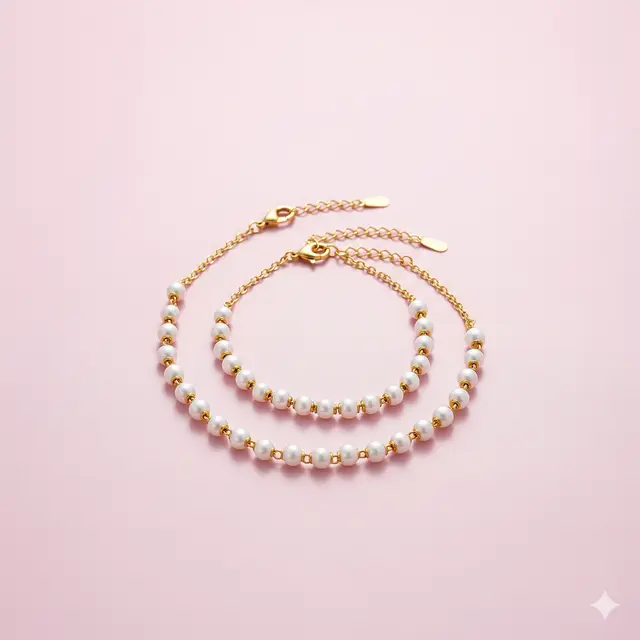 Model Gelang Emas Couple Ibu dan Anak Perempuan. gemini
