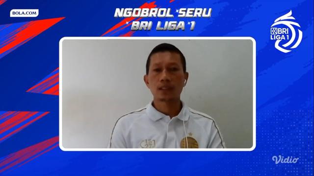 Ismed Sofyan menjadi bintang tamu di Ngobrol Seru BRI Liga 1.