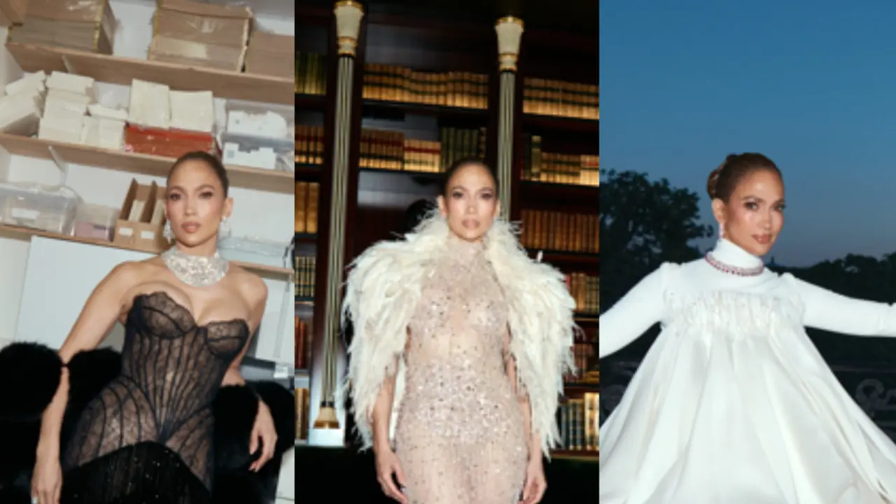 Gaya Mewah Jennifer Lopez Rayakan Ulang Tahun ke 57, Gaya Busana Couture yang Memikat