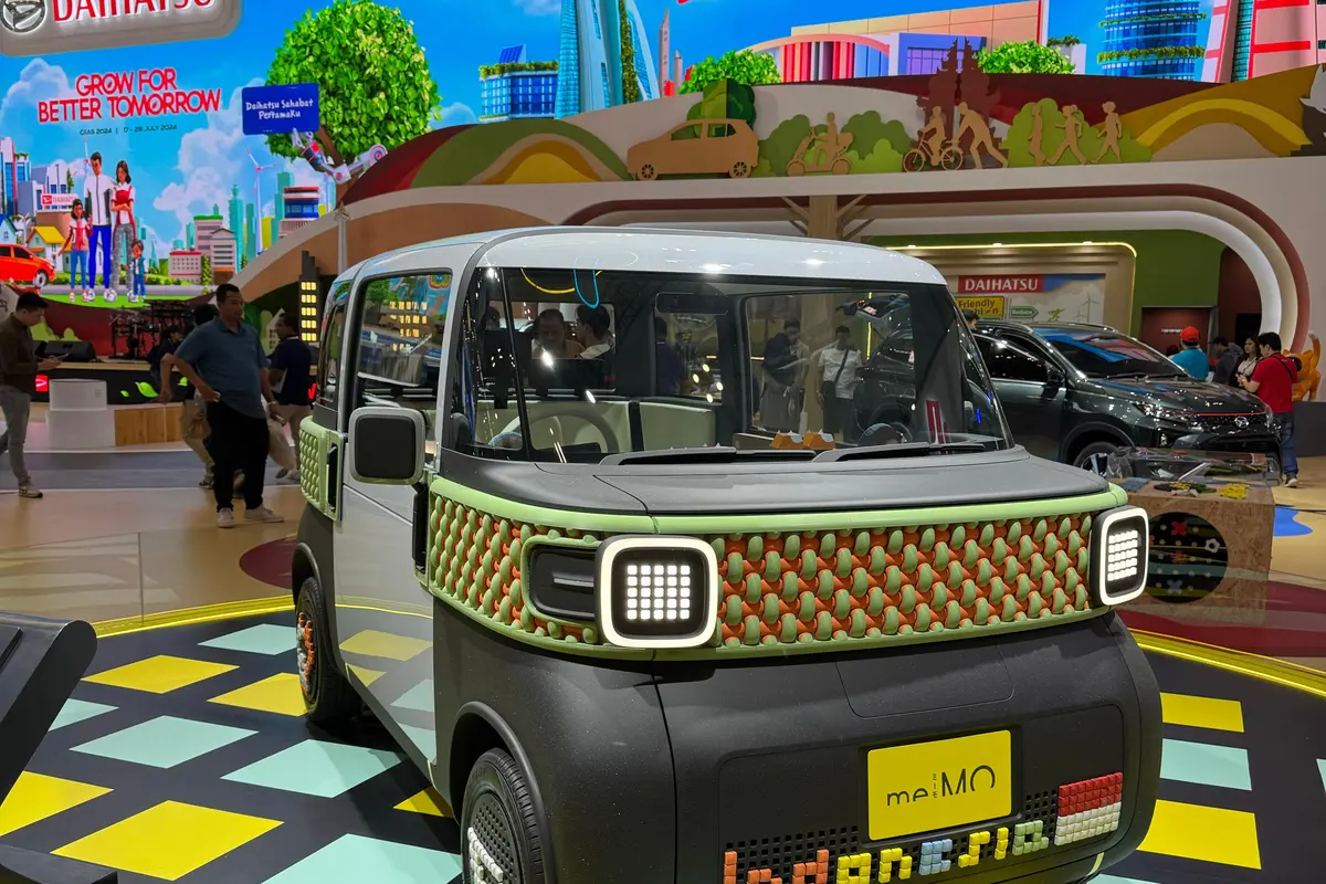 Wujud Mobil Listrik Konsep Daihatsu me:MO Curi Perhatian di GIIAS 2024 (ist)