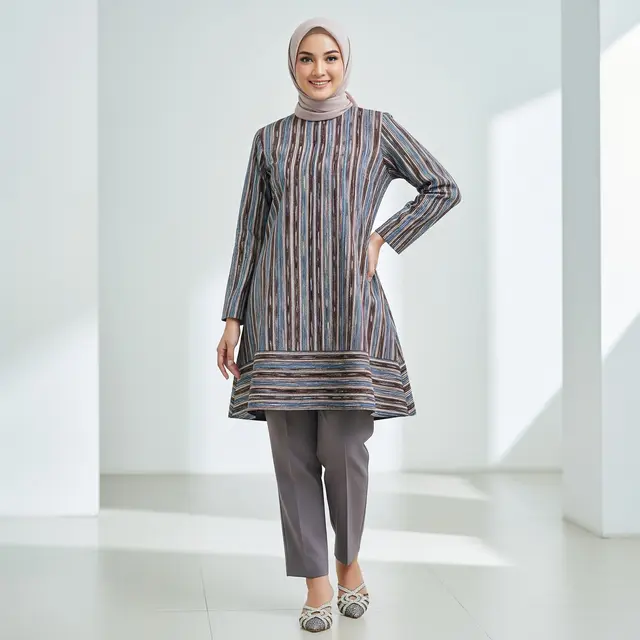 Model Baju Lurik Adat Jawa yang Stylish