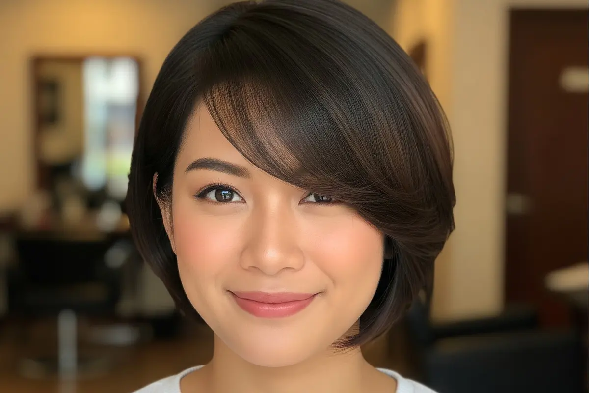 Model Rambut Pendek Wanita ala Jepang (Image by Gemini AI)