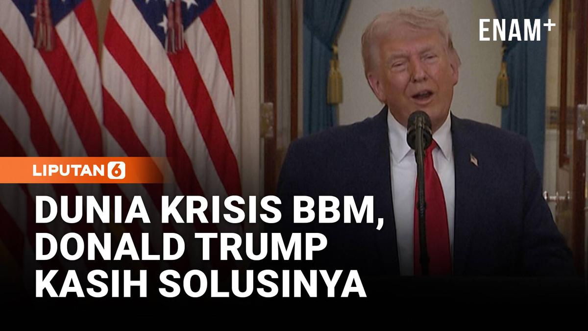 Trump Klaim Minyak AS Melimpah, Ajak Dunia Beli dari Amerika