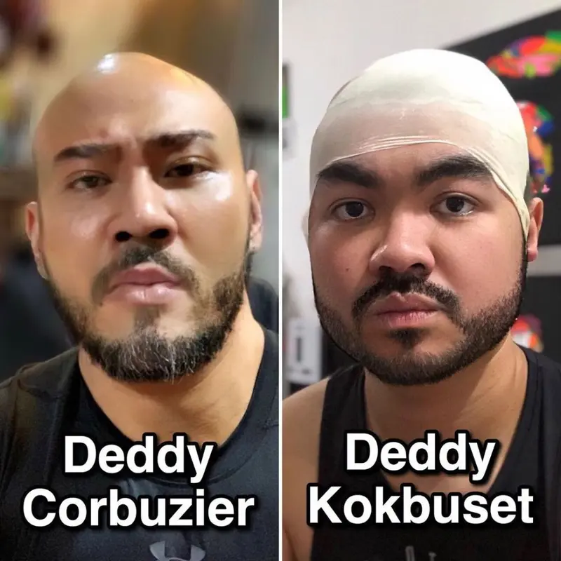 Parodi Kocak Cosplay Mirip Artis Ini Maksa dan Nyeleneh Banget