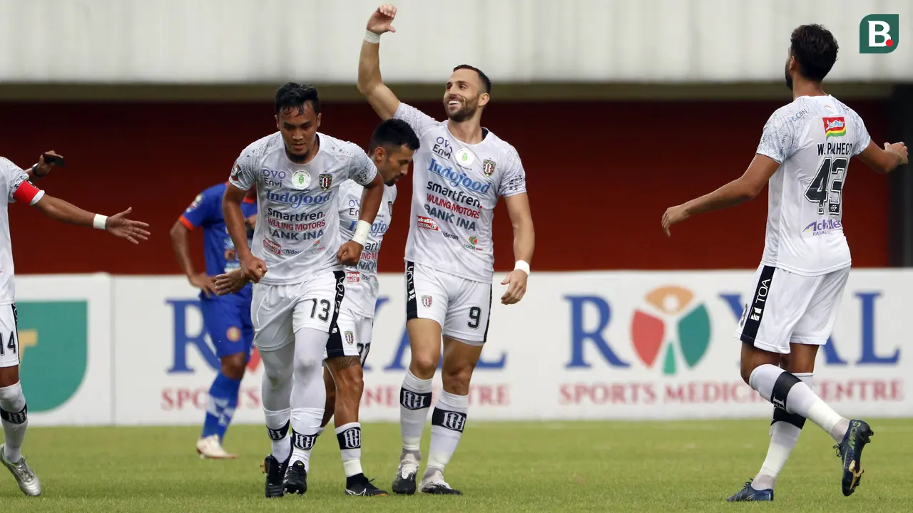 FOTO: Spasojevic dan Rizky Pellu Bawa Bali United Raih 3 Poin di Piala Menpora 2021