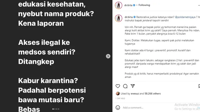 dr. Tirta (Foto: Instagram/@dr.tirta)