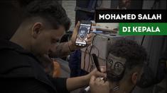 Striker Liverpool, Mohamed Salah Menjadi Salah Satu Inspirasi Gaya Rambut Anak Muda di Mesir.