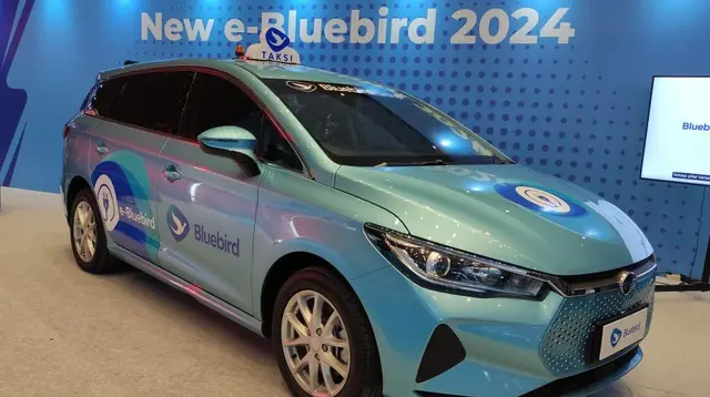 BYD e6 Gen 2 bakal jadi armada taksi listrik terbaru Blue Bird. (Liputan6.com / Liputan6.com)