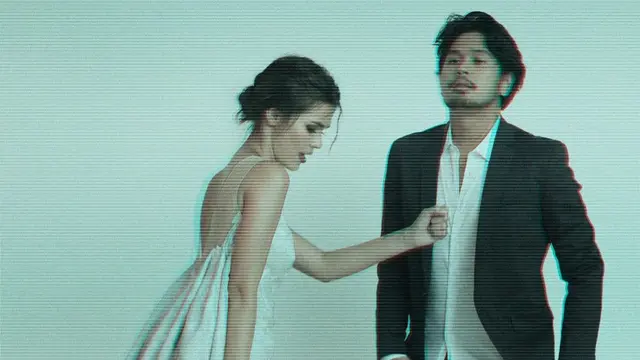 Petra Sihombing dan kekasihnya, Firrina Sinatrya